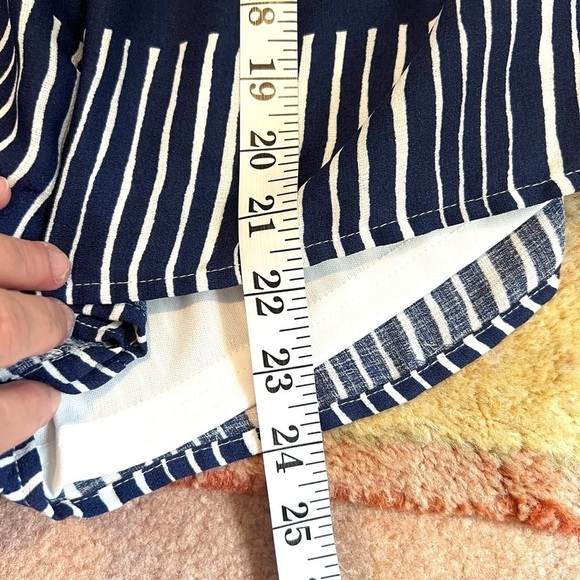 Lulus, Incredible & Unique Blue/White Romper, Big Front Bow, Stunning Piece, S - Picture 5 of 7